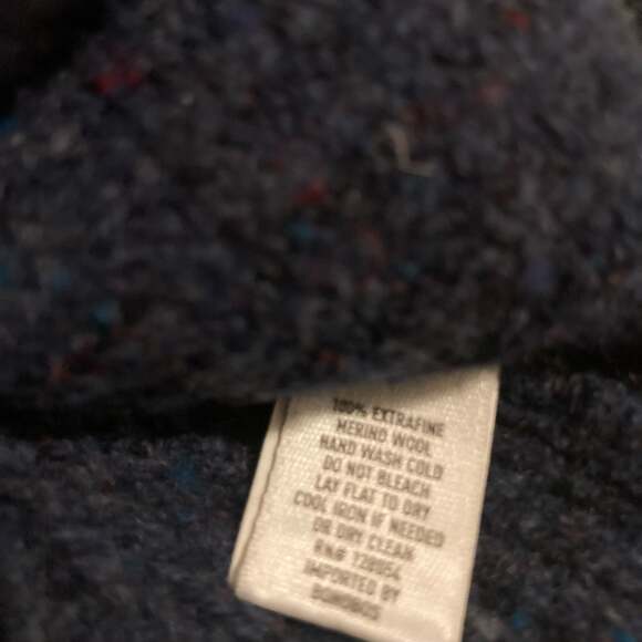 Bonobos Men's Donegal Crew Neck Ribbed Speckled Sweater Size S - Picture 6 of 7